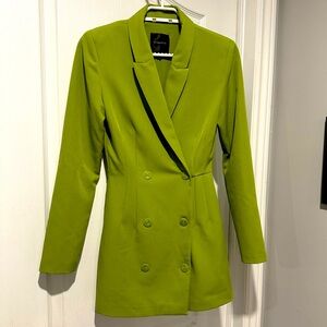 Dynamite dress/romper green.